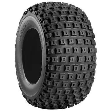 AT145/70-6 Carlstar Dimpled Knobby F LR1 Star Black Wall Tire 5150021 Cheap