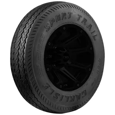 Genuine 20.5x8.0-10 Carlstar Sport Trail 90J LRD Black Wall Tire 5193491
