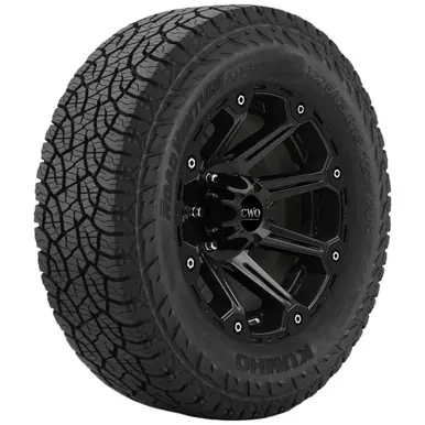 275/55R20 Kumho Road Venture AT52 113T SL Black Wall Tire 2283753 Fan Favorite