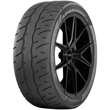 Viral 235/45R17 Yokohama Advan Neova AD09 94W SL Black Wall Tire 110111923