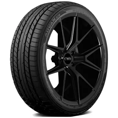 Brand New 245/40R18 Yokohama Advan A10F 93Y SL Black Wall Tire 110193213