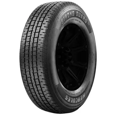 Luxury ST215/75R14 Hercules Strong Guard ST 102N LRC Black Wall Tire 98494