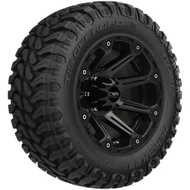 Genuine 35x14.50R20 Hercules TIS Offroad TT1 127Q LRF Black Wall Tire 98537