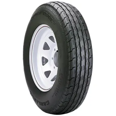 Price Drop ST215/75D14 Carlstar Sport Trail LH Spoke White Wheel/Tire Assembly LRC 5 Lug 607131