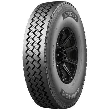 Special Offer 225/70R19.5 Kumho KRD16 128/126L LRG Black Wall Tire 2262193