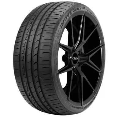 Money Back Guarantee 205/50ZR16 Ironman iMove Gen 2 AS 91W XL Black Wall Tire 92998