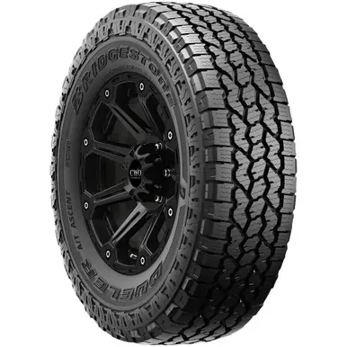 Special Offer LT305/55R20 Bridgestone Dueler A/T Ascent 121/118S LRE Black Wall Tire 009-689