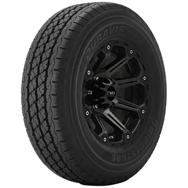 LT265/75R16 Bridgestone Duravis R500 HD 123/120R LRE Black Wall Tire 191-877 Genuine