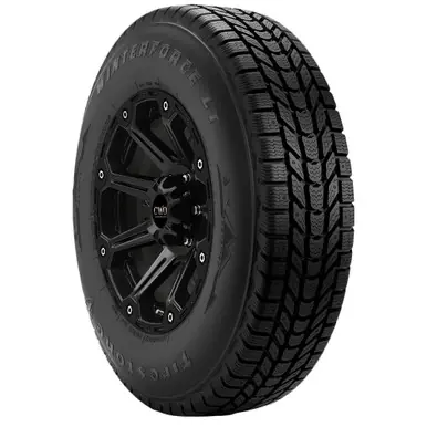 Low Price LT225/75R17 Firestone Winterforce LT 116R LRE Black Wall Tire 246-420