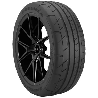 255/40ZRF20 Bridgestone Potenza RE070R Run Flat 97Y SL Black Wall Tire 126-982 Bulk Order