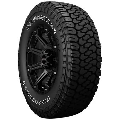 Limited Time LT275/70R17 Firestone Destination X/T 121/118R LRE White Letter Tire 008-381