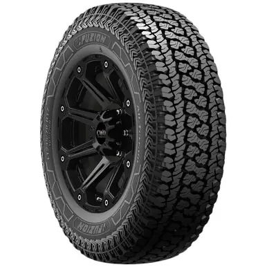 Limited Offer 235/70R16 Fuzion All Terrain 106T SL Black Wall Tire 012-828