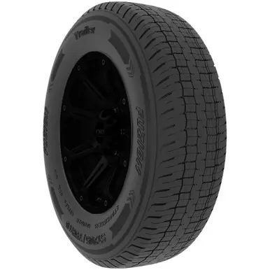 Final Sale ST235/80R16 Fuzion ST Trailer 124N LRE Black Wall Tire 013-276
