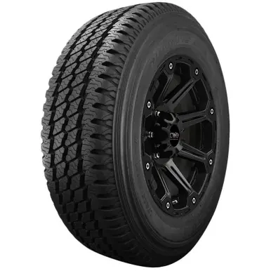 Original LT235/80R17 Bridgestone Duravis M-700 120/117R LRE Black Wall Tire 206-242