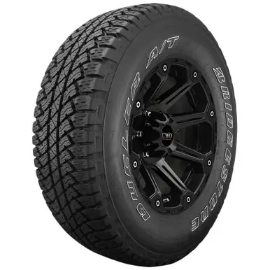 Budget P255/70R18 Bridgestone Dueler A/T RH-S 112S SL White Letter Tire 057-945