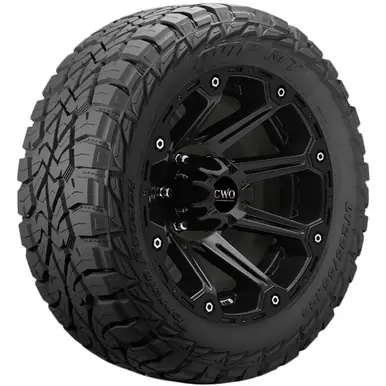 Authentic LT285/55R20 Amp Tires Terrain Attack R/T 122/119Q LRE Black Wall Tire 285-5520AMP/RTE