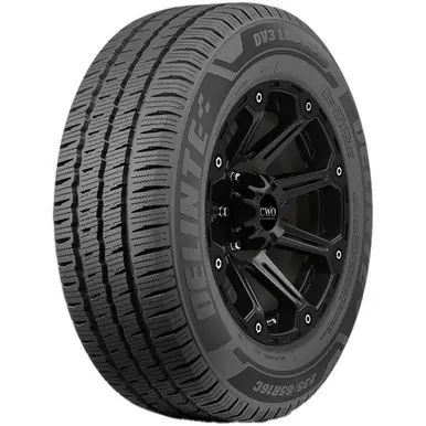 Special Offer 235/65R16C Delinte DV3 LMD AS 121/119T LRE Black Wall Tire 863324