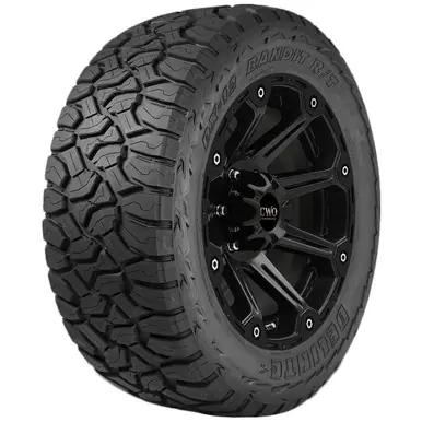 Weekend Sale 35x12.50R22LT Delinte DX12 Bandit R/T 126R LRF Black Wall Tire 823953