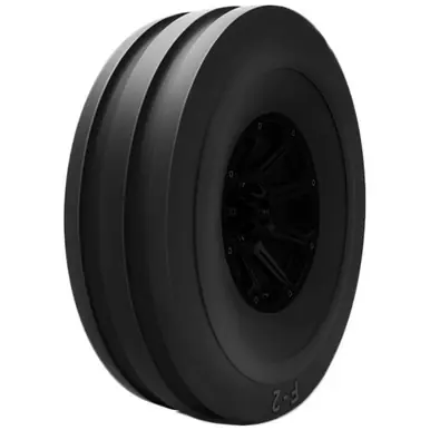 Hot Deal 7.50-16 Samson Farm Front Harrow Track F-2 LRD Black Wall Tire 97155-2