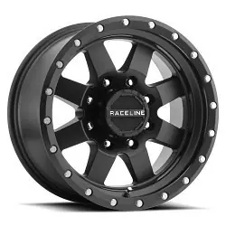 Raceline 935B Defender Trailer 5x114.3 15x5 0 Satin Black Fresh Stock