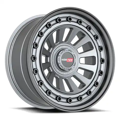 Viral Vortek VRD-702 5x127/5x139.7 18x9 +0 Matte GunMetal With Black Bolts & Lip