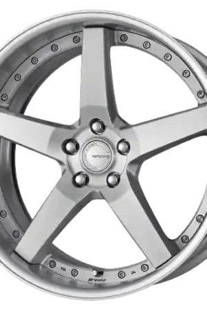 Clearance Work Gnosis Gr203 5x120 19x10.5+30 A Disk Brush Silver Clear