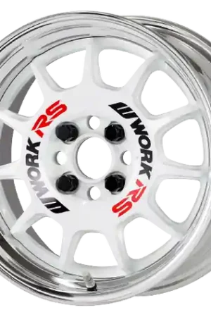 Price Cut Work Emotion Rs11 2p 4x100 17x8.5 45 white