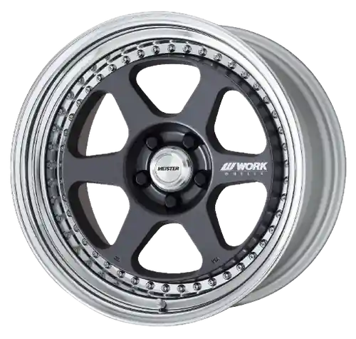 Work Meister L1 3P 5x120.65 19x11.5-50 T Disk Matte Gunmetal Factory Price
