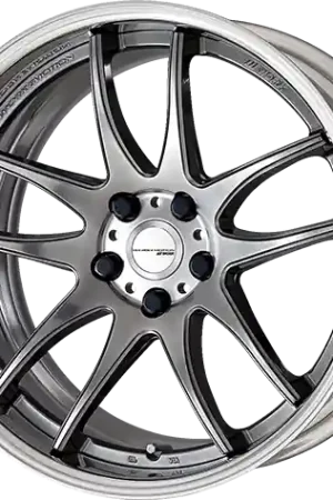 Work Cr 2P 5x105 19x9.5 +0 GT Silver Next Day Delivery