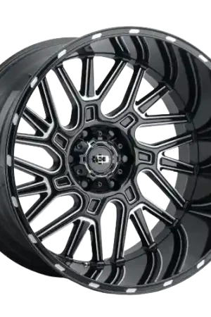 Holiday Sale Vision Off-Road 404 Brawl 6x139.7 20x10-25 Gloss Black Milled Spoke