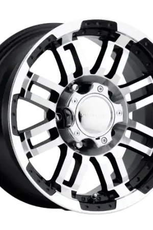 Place Order Vision HD 375 Warrior 6x139.7 15x6+0 Gloss Black Machined Face