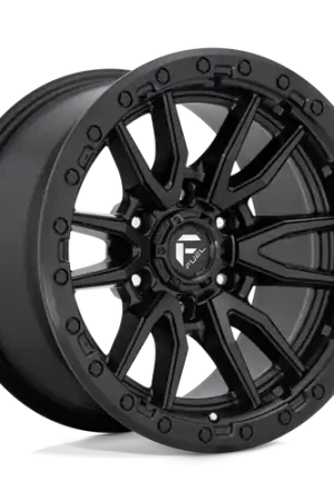 Fuel 1PC D679 REBEL 6X139.7 18X9 +20 MATTE BLACK Special Offer