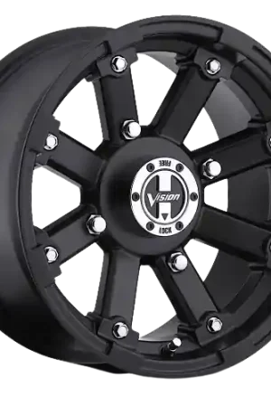 Bargain Vision ATV 393 Lock Out 4x101.6 14x8-10 Matte Black