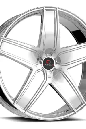 Hassle-Free Returns Cavallo CLV-31 5x114.3/5x120 22x8.5 +38 Chrome