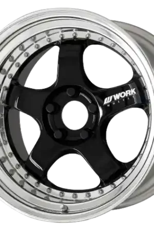 Work Meister S1 3P 5x100 19x8.5-7 L Disk Black Latest