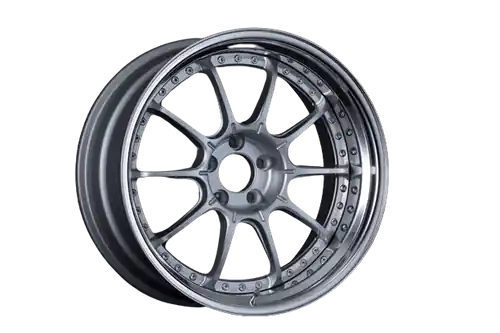 SSR Professor SP5 5x120 19X9+3 MD Disk High Bright Silver New Release