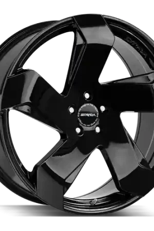 Strada Coltello 6x139.7 24x10 +24 Gloss Black Popular
