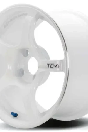 Budget Advan Racing TC4 5x100 17x7.5 +37 RACING WHITE METALLIC & RING