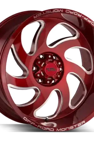 Off Road Monster M07 8x165.1 24x12-44 Candy Red Discount
