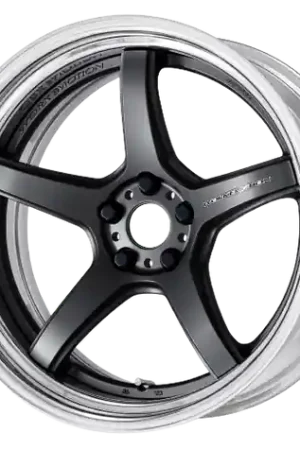 Fast Shipping Work T5R 2P 5x100 19x11.5 +22 Matte Gunmetal