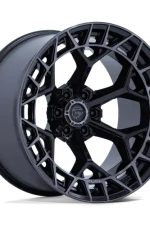 Fuel 1PC FC873 CHARGER 5X127 17x9 -12 GLOSS BLACK BRUSHED FACE DARK TINT Hot Deal