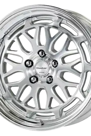 Big Sale Work Seeker Mx 5x108 18x8+45 A Disk Matte Silver Polish