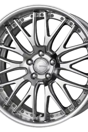 Work Gnosis Gr204 5x108 19x10+22 W Disk Buff Finish Handmade