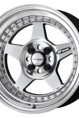 Work Meister Cr01 4x114.3 15x6.5+29 A Disk Bright Buff Finish Crafted