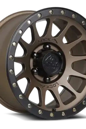 Price Drop LOCK OFFROAD YOSEMITE 8x170 20x10 -18 Matte Desert Bronze W Matte Black Ring