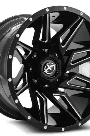 XF Off-Road XF-218 8x165.1/8x170 20x12 -44 Gloss Black & Milled Editor’s Pick