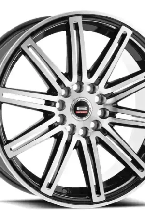 Cheap Spec-1 SP-48 5x100/5x114.3 18x8 +35 Gloss Black & Machined