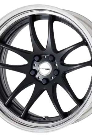 Work Cr 2P 5x100 18x12.5 +0 Matte Black Express Delivery