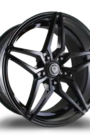 MARQUEE WHEELS M3259 5x115 18x8+25 BLACK - GLOSSY BLACK Reduced Price