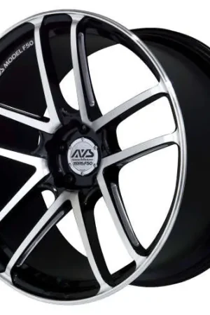 Top Pick Advan Racing MODEL F50 5x120 20x9.5 +50 GLOSS BLACK COMBI